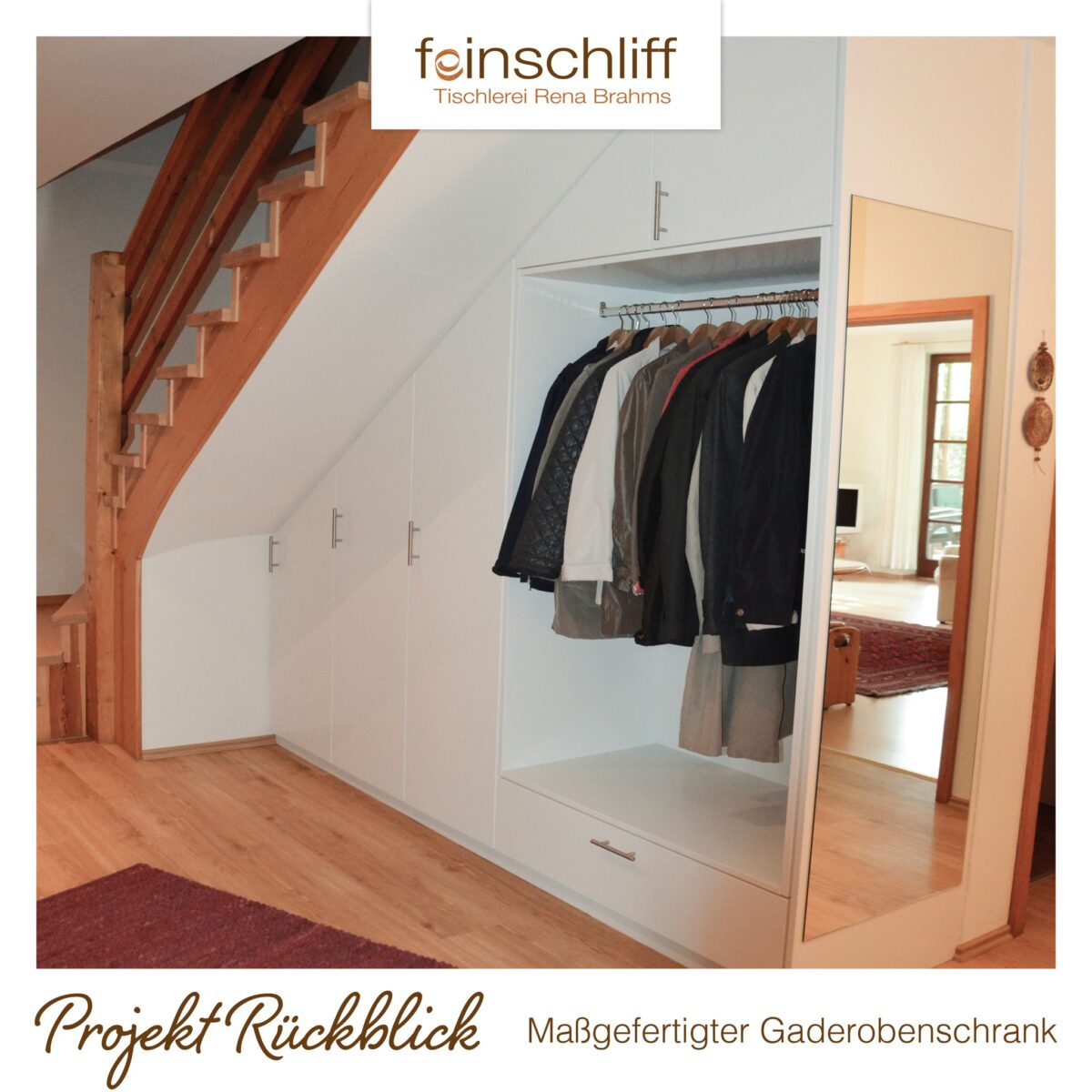 Fenischliff Gaderobenschrank